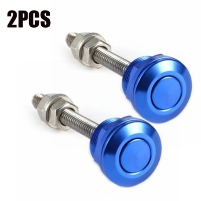 1/2PCS 22MM ALUMINUM PUSH BUTTON BONNET HOOD PIN LOCK CLIP НАБОР CAR Q~51988