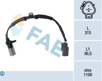 FAE 79299 ELECTRIC GENERATOR IMPULSOW, SHAFT CRANKSHAFT  