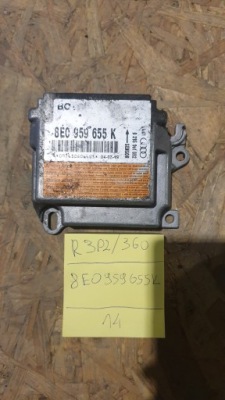 Датчик модуль air bag подушек a4 b6 b7 8e0959655k фото №1