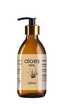 ŻEL ALOESOWY ALOES 99% 240ml aloe vera