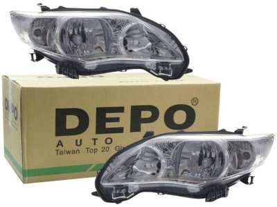 FAROS REJILLAS TOYOTA COROLLA E15 10-14  