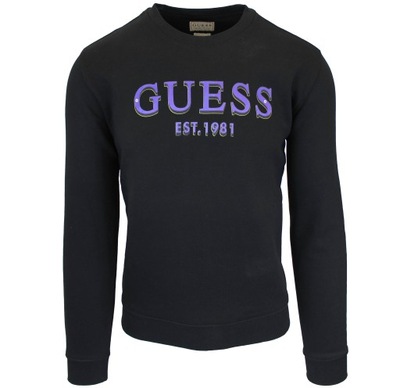 GUESS BLUZA MĘSKA |M0BQ76K9V31 JBLK| L