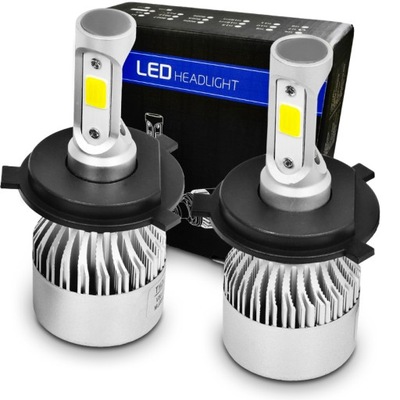 LUCES DIODO LUMINOSO LED H4 S2 16000 LM 72W 12V-24V CAN BUS  