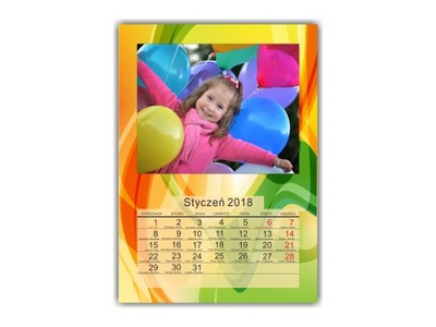 Foto-kalendarz z zdjeciami Fotokalendarz A3