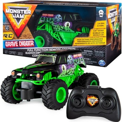 MONSTER JAM ZDALNIE STEROWANy Grave Digger