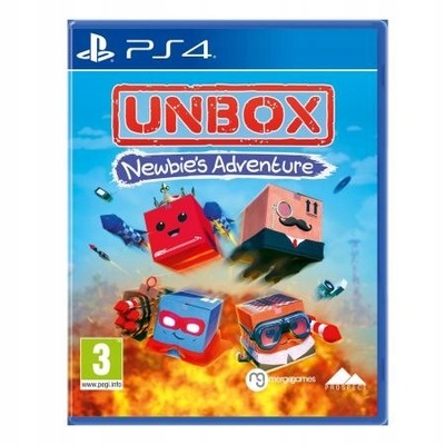 Unbox Newbies Adventure PS4 NOWA FOLIA