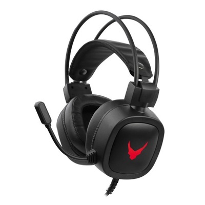 SŁUCHAWKI GAMINGOWE Z MIKROFONEM PODŚWIETLANE RGB do PC PS5 PS4