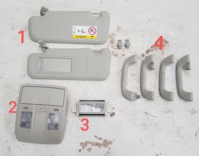 Козирок ручка лампа стельовий mazda 3 bm sedan 13- фото №1