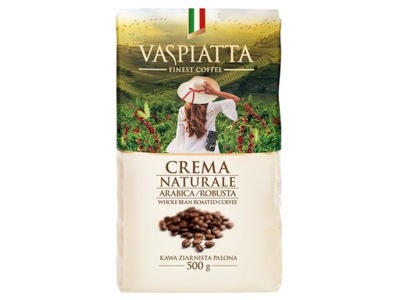 KAWA ZIARNISTA VASPIATTA CREMA NATURALE 500G