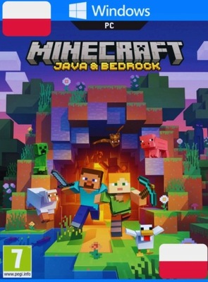 MINECRAFT JAVA & BEDROCK EDITION GWARANCJA PREMIUM PC