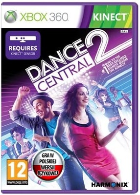 GRA KINECT XBOX 360 DANCE CENTRAL 2 Polska wersja