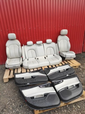 Audi a7 4g салон сидіння сидіння s-line заднє сидіння обшивки комплект світла шкіра фото №1