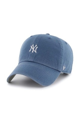 47brand czapka z daszkiem bawełniana MLB New York Yankees kolor niebieski z