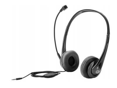 Słuchawki z mikrofonem HP STEREO 3.5MM HEADSET