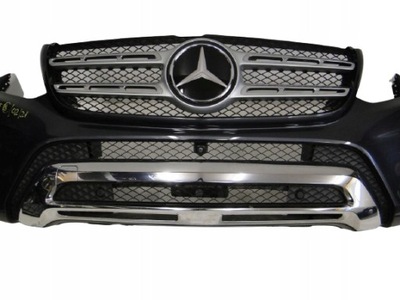 Mercedes gls x166 166 накладка w хром w бампер фото №1