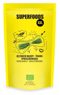 JĘCZMIEŃ MŁODY - TRAWA SPROSZKOWANA BIO 500 g