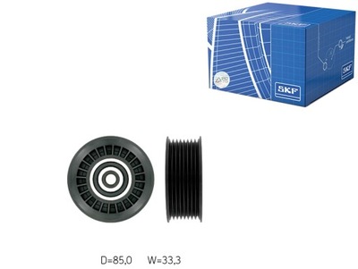 Ролик направляющая ремень клиновой mercedes atego axor zetros фото №1