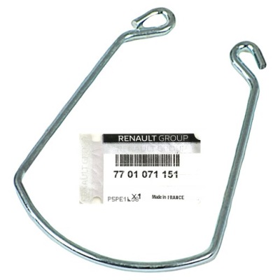 Пряжка renault megane iii twingo 1.5dci 7701071151 фото №1