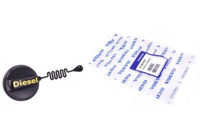 Крышка заливной топлива дизель volvo s40 v50 c30 c70 фото №1