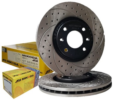 DISCOS 0340 GT ZAPATAS FIAT ULYSSE 02R- PARTE DELANTERA 285MM  