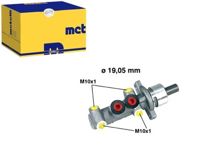 НАСОС ТОРМОЗНОЙ CITROEN SAXO 96-03 -ABS METELLI