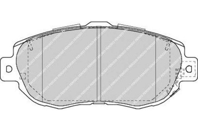 Ferodo гальмівні колодки гальмівні lexus gs is i is sportcros фото №1