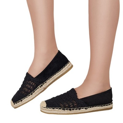 CZARNE ESPADRYLE DAMSKIE CETILLAD 36