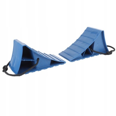 2 PC. PORTABLE RUBBER WEDGE UNDER WHEELS  