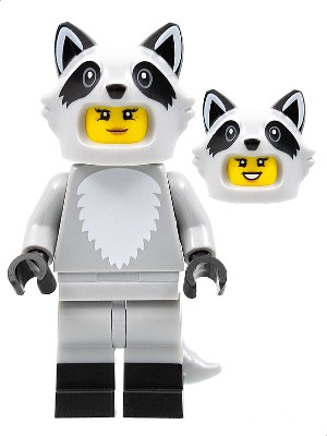 LEGO MINIFIGURKA SERIA 22 71032 Szop Raccoon