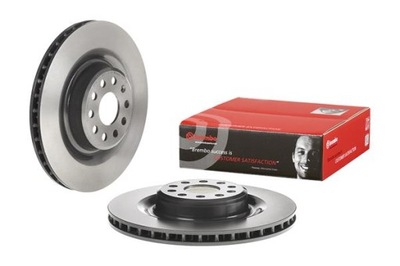 BREMBO ГАЛЬМІВНІ ДИСКИ ЗАД TESLA S X 2012-