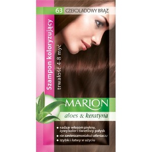 Marion 4-8 myć 63 Czekoladowy Brąz Szampon koloryz