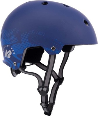 Kask rowerowy K2 Varsity PRO navy/marin 48-54cm odblaski