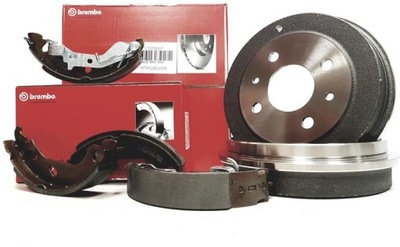 BREMBO BEBNY+SZCZEKI FIAT PUNTO II CON ABS  