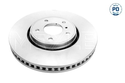 MEYLE DISCS BRAKE 2 PCS. FRONT INFINITI EX FX G M Q60 Q70 QX50 I  