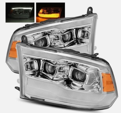 Фара перед лінзовий dodge ram 09-18 фото №1