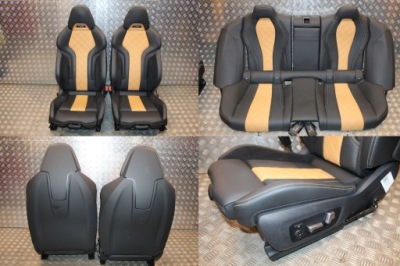 Bmw m8 f93 g16 оббивка сидіння заднє сидіння підігрів фото №1