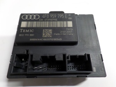 Audi a6 c6 модуль блок управления дверь левый задняя 4f0959795e фото №1