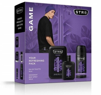 ZESTAW STR8 GAME EDT 50ML DEO 150ML 2023