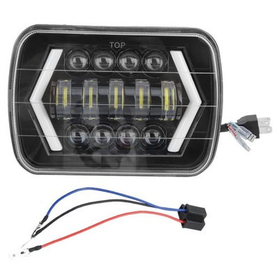 REJILLAS FAROS DIOPARA LUMINOSO LED 300W 7-CALOWY PARA JEEP  