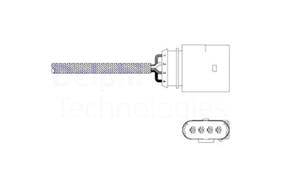 DELPHI ЗОНДА ЛЯМБДА AUDI A3 TT VW BORA BORA I GOLF IV НОВИЙ BEETLE 1.8 фото