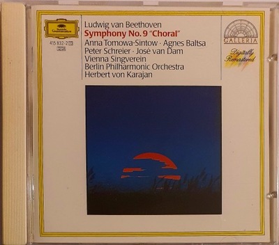 Beethoven Symphony No.9 Choral Von Karajan Berliner Philharmonik EX CD Irl