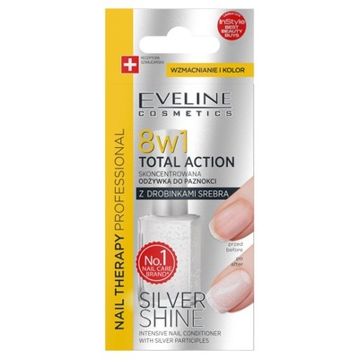 Eveline Cosmetics Odżywka Do Paznokci Silver 12 ml