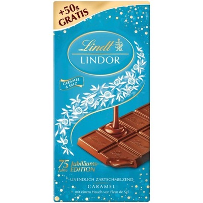 CZEKOLADA LINDT LINDOR SALTED CARAMEL 150 g