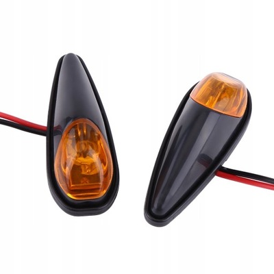 2 PIEZAS MOTOCICLETA DIOPARA LUMINOSO LED PARA DE INSTALAR PODTYNKOWEGO  