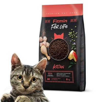 Fitmin cat For Life Kitten 8 kg Sucha Karma