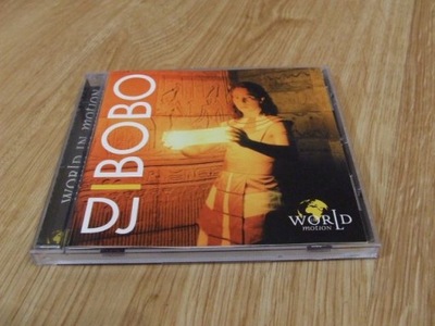 DJ BOBO - WORLD IN MOTION (CD ALBUM!!!) NÓWKA
