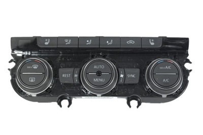Vw панель управление кондиционера обдув 5g0907044dr фото №1