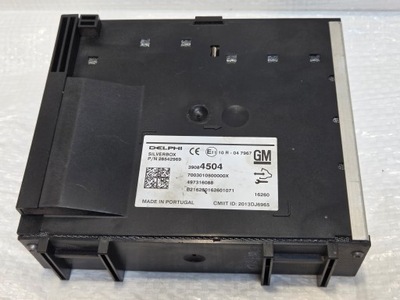 Модуль блок управления радио навигации silverbox opel astra k v 39084504 фото №1