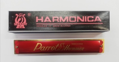 Harmonijka ustna dwurzędowa PARROT HD24-1