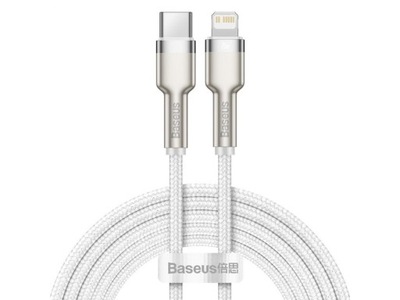 Kabel USB - Lightning BASEUS Cafule 2 m Biały